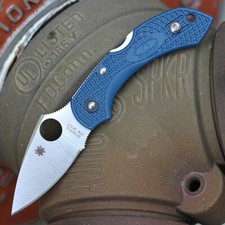 Couteau Spyderco Dragonfly 2 Cobalt FRN Lame Acier CPM SPY27 Japan SC28PCBL2