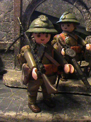 Playmobil custom soldat - playmobil,