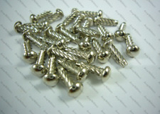 28 Rivets acier nickelé