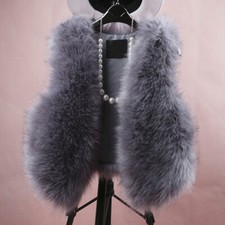 Gilet Sans Manches En Fourrure