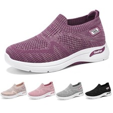 Baskets à enfiler pour femmes légères respirantes chaussures de loisirs chaussures de sport baskets