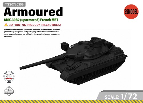 Ssmodel amx 30b2 - 1/72, amx-30b2