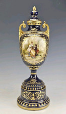 Grand Vase Urne En Porcelaine