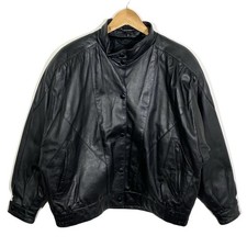 Blouson En Cuir Bombers Femme