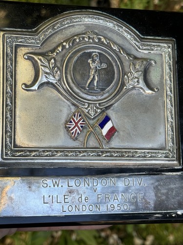 Plaque boxe royaume uni - plaque, /