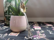 Cuillère en argent massif sterling  vermeil PAT 1895 collection réf/181