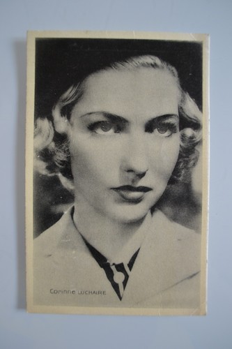 Corinne luchaire vintage photo - luchaire,