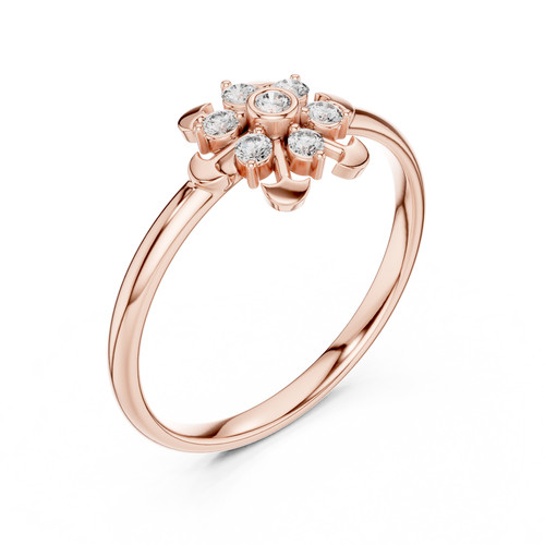Bague certifiée vvs1 diamant - bague,