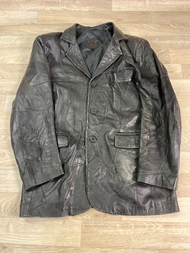Veste cuir véritable - veste,
