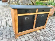 Meuble de métier  Buffet d'atelier chêne 1900