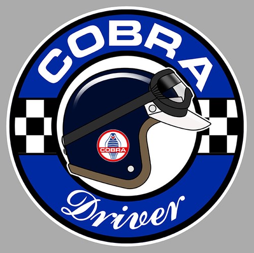 Cobra driver sticker vinyle - driver,