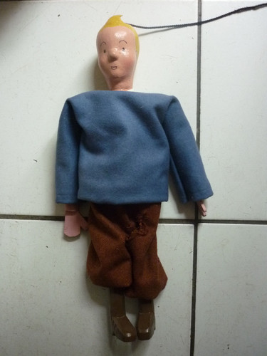 Marionette tintin - tintin,