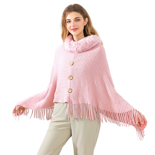 Poncho femme fausse - femme,