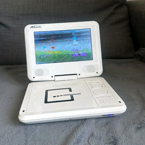 Lecteur dvd portable blanc - lecteur,