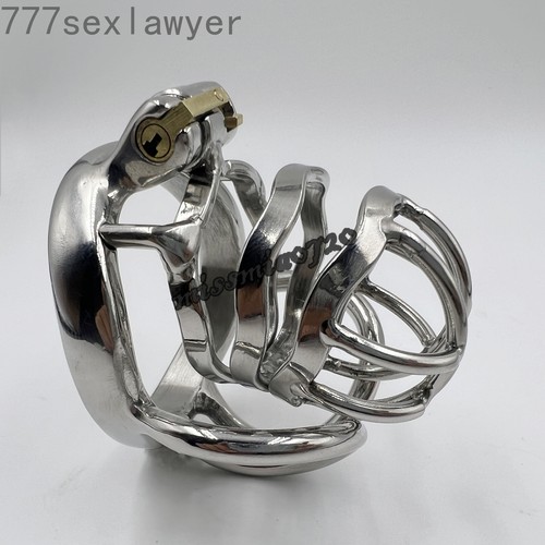 Stainless steel male chastity - stainless,