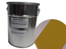 4 Litre Prêt à la Pulvérisation Basislack Convenablement pour BMW 337 Jaune Auto