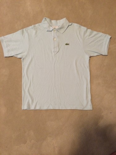 Light blue lacoste polo - light, polo,