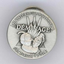 Déminage Sécurité Civile Pin's