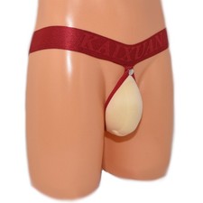 Slip pour homme avec ceinture large et poche à ouverture (L)