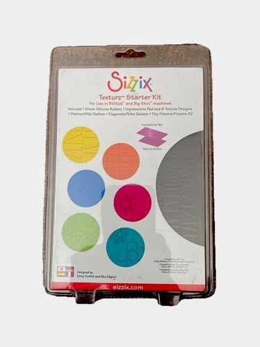 Texturz starter kit sizzix - texturz,