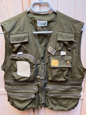 GILET MOUCHE IMPEREX Taille M  état neuf 9 poches fermetures éclair + 3 scratchs