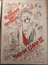 Rare affiche originale Du