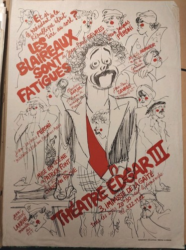 Rare affiche originale - affiche, du