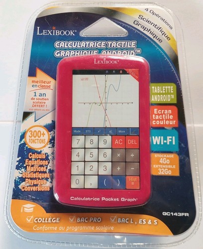 Calculatrice tactile graphique - tactile,