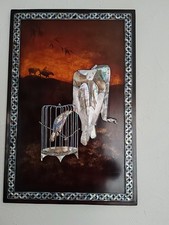 Tableau Asiatique Laqué avec