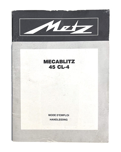 Metz mecablitz cl4 - mecablitz, 45-cl4