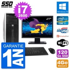 PC Tour HP 6300 CMT Ecran 27"