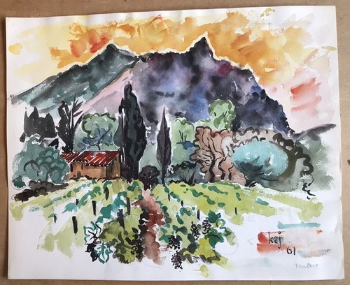 Peinture aquarelle par kaj - peinture,