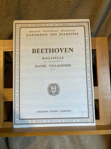 Beethoven bagatelle danse - beethoven,