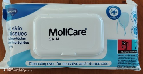Lingettes nettoyantes molicare - nettoyantes,