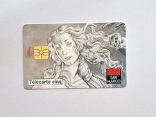 Télécarte privée publique 5 Unités GN21a San Marco