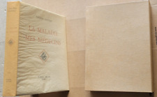 La maladie Mes médecins Sacha GUITRY ill de l'auteur éd Raoul Solar 1955