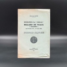 Biographie d'un chouan Billard de Veaux - Maryvonne David