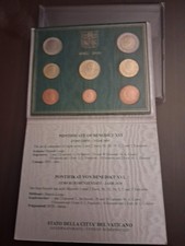 Coffret BU Vatican 2010 - Série 8 pièces 1 centime à 2 Euros