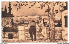 AWCP14-0975-64 - PAYS BASQUE - L'automne - D'après une aquarelle de jacques l