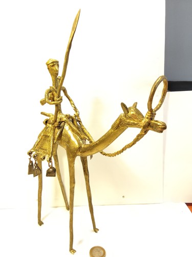 Statuette guerrier chamelier - guerrier,