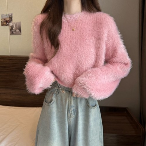 Faux mohair femme tricot - mohair,
