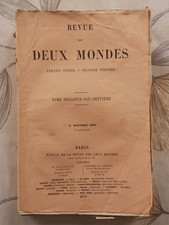Revue des DEUX MONDES, tome
