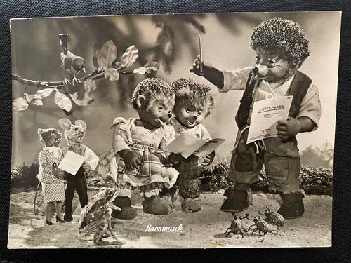 Carte postale hérisson mecki - carte,