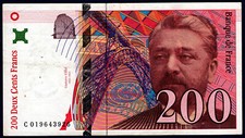 Billet 200 Francs (Eiffel)