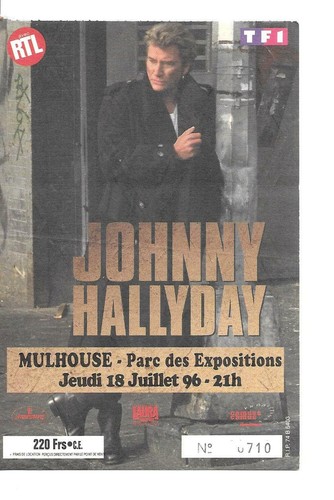 Rare billet ticket concert - /,