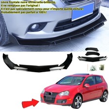 Ajouter séparateur lèvre avant universel pour VW Golf V 1K1 MK5 GTI 2004-2009