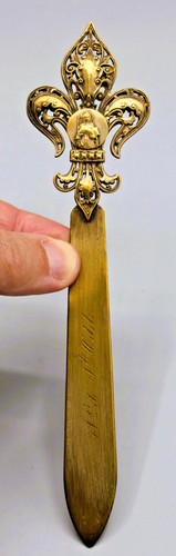 Ancien coupe papier sainte - ancien,