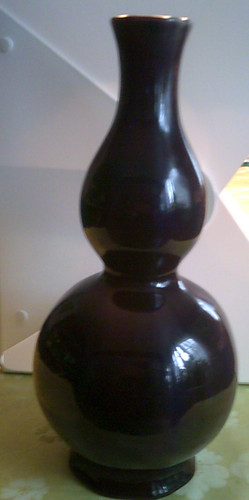 Vase ceramique double gourde - double, a