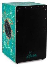 Cajon Drum Tambour Caisse Batterie Percussion Snare Bass Port Design en Tortue