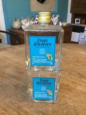 2 Flacons á emboiter Rhum Blanc Agricole 50 % Trois Rivières Martinique